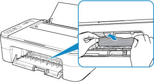 Canon : PIXMA Manuals : TS3100 series : Paper Is Jammed inside Printer